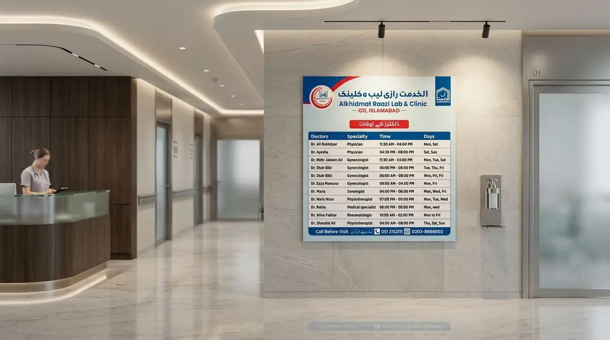 Healthcare Print, Outdoor and Signage