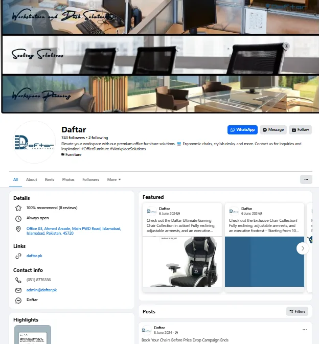 Office Furniture Product Video