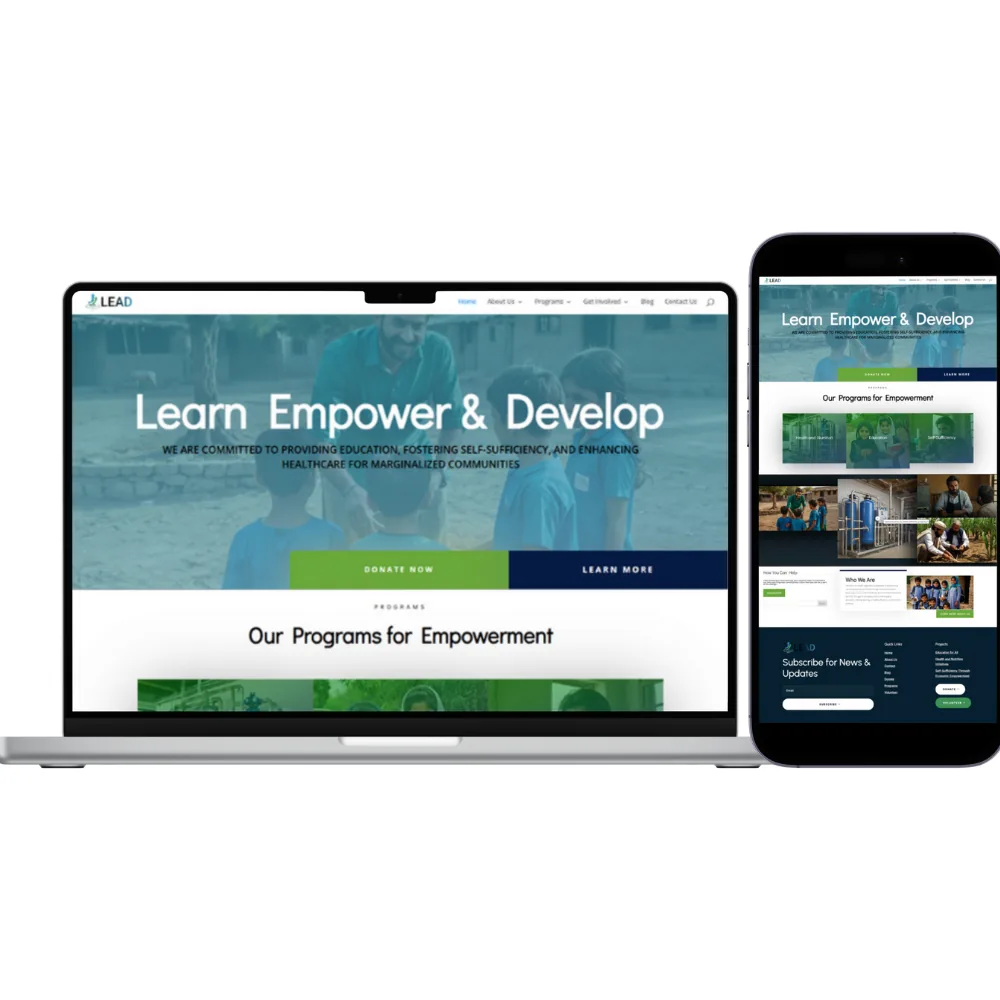 Nonprofit Organization Website