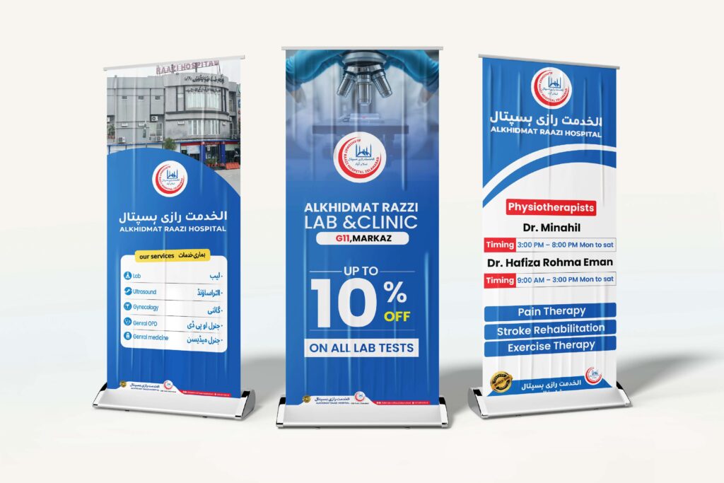 Healthcare Print, Outdoor and Signage