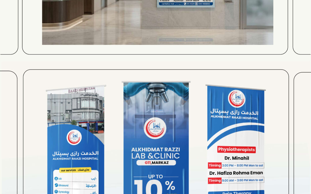 Healthcare Print, Outdoor and Signage