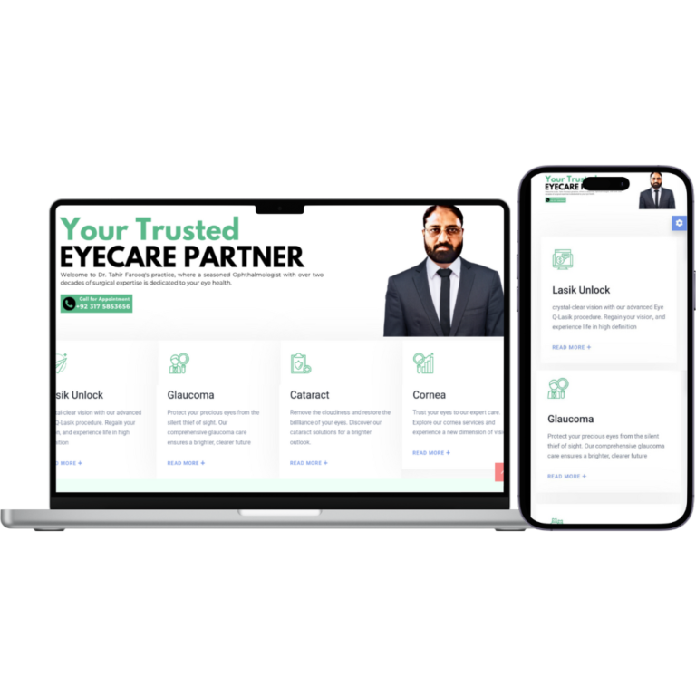 Website Design Across E-commerce, Education and Professional Services