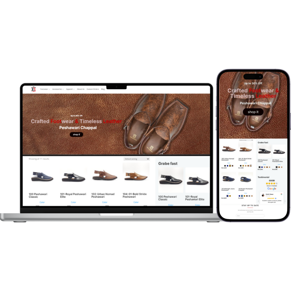 Website Design Across E-commerce, Education and Professional Services