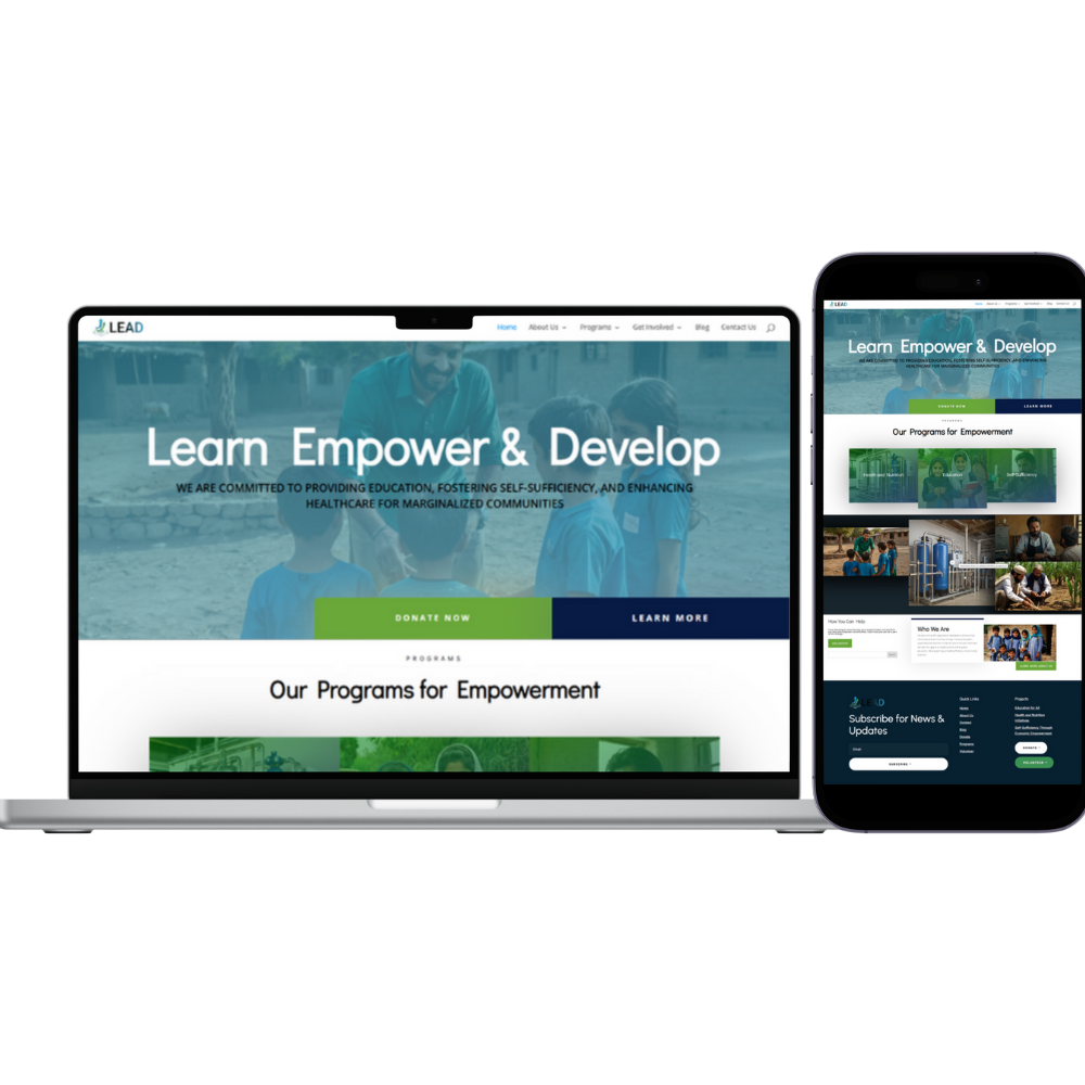 Website Design Across E-commerce, Education and Professional Services