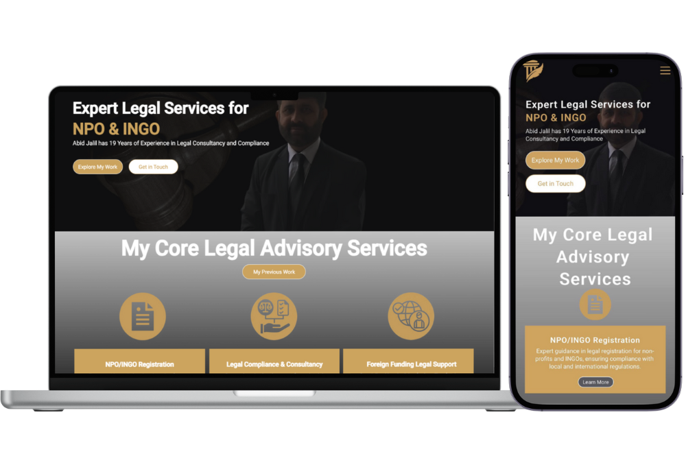Legal Advisory Services Website