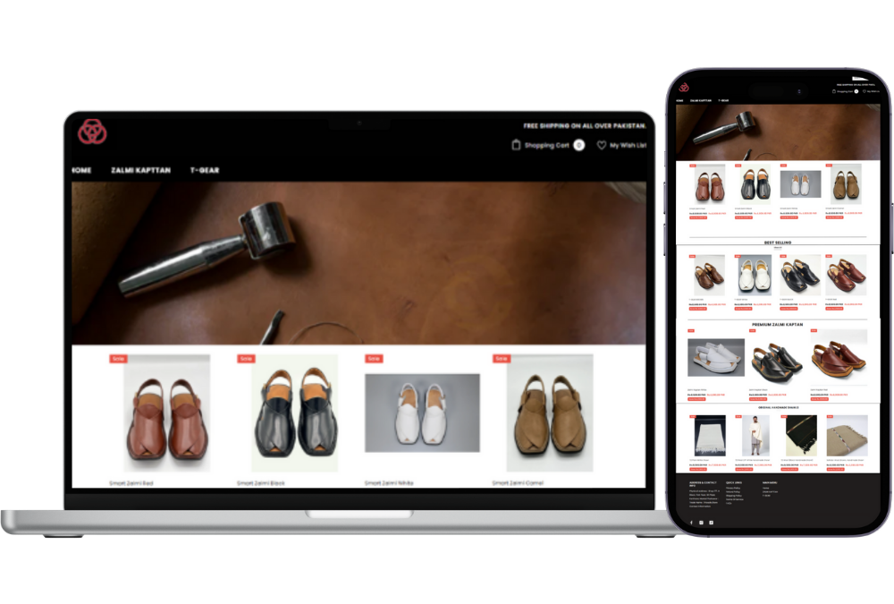 Shopify Footwear Store